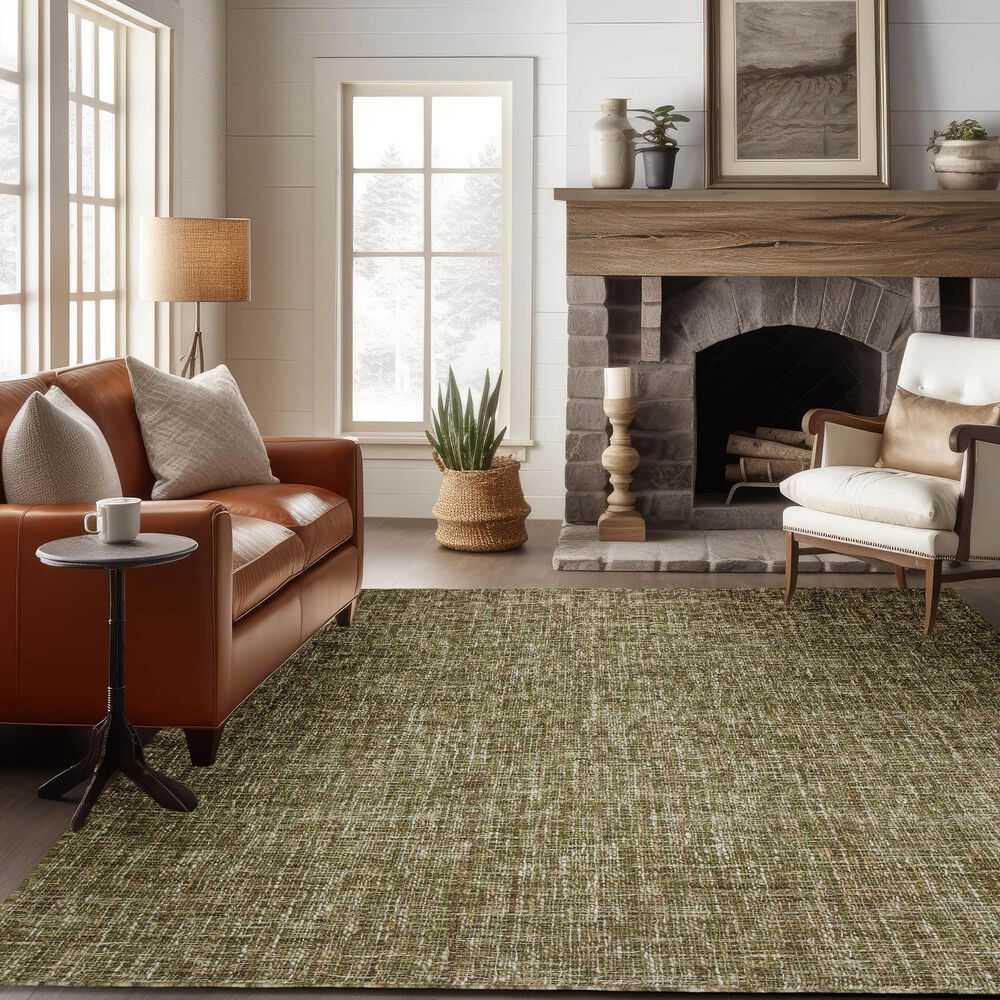 Dalyn Rug Company Abruzzo 5&#39; x 7&#39;6&quot; Green Area Rug, , large