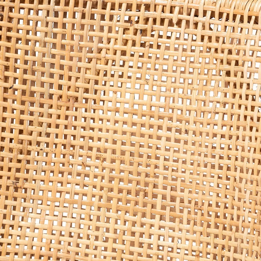 Baxton Studio Bella Swivel Bar Stool in Natural Brown, , large