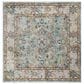 Safavieh Aria 6"6" Square Beige and Blue Area Rug, , large