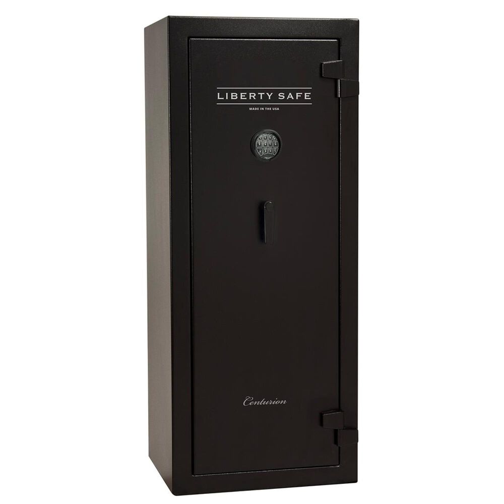 Liberty Safe & Security Centurion 18 Gun-Dual Safe with Electronic Lock in Textured Black and Gray Fabric, , large