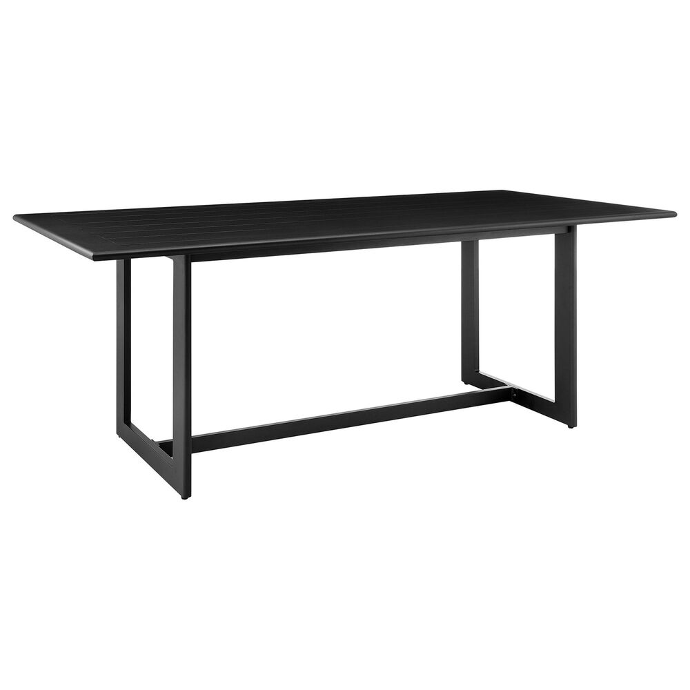 Blue River Grand 5-Piece Rectangular Patio Dining Table Set in Black - Table Only, , large