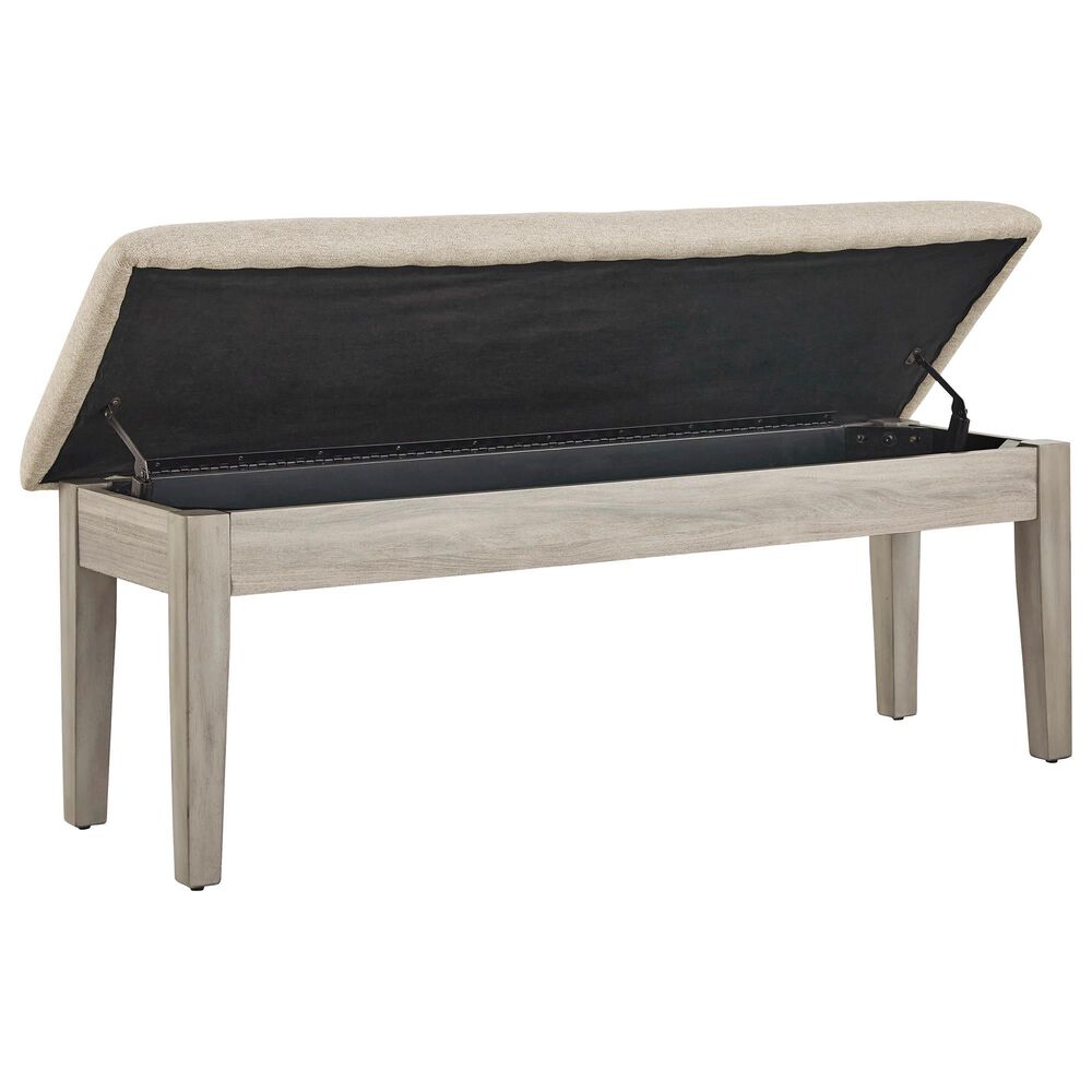 Ashley Parellen Storage Bench in Gray, , large