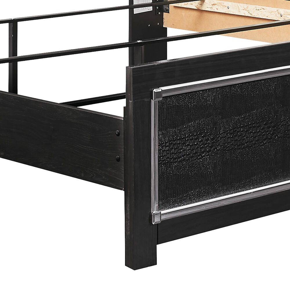 Ashley Kaydell King Panel Bed in Dark Gray, , large