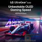 LG 27"" UltraGear OLED QHD Display Gaming Monitor in Black, , large