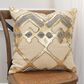 Rizzy Home Geometric 20" Down Filled Pillow in Natural, , large