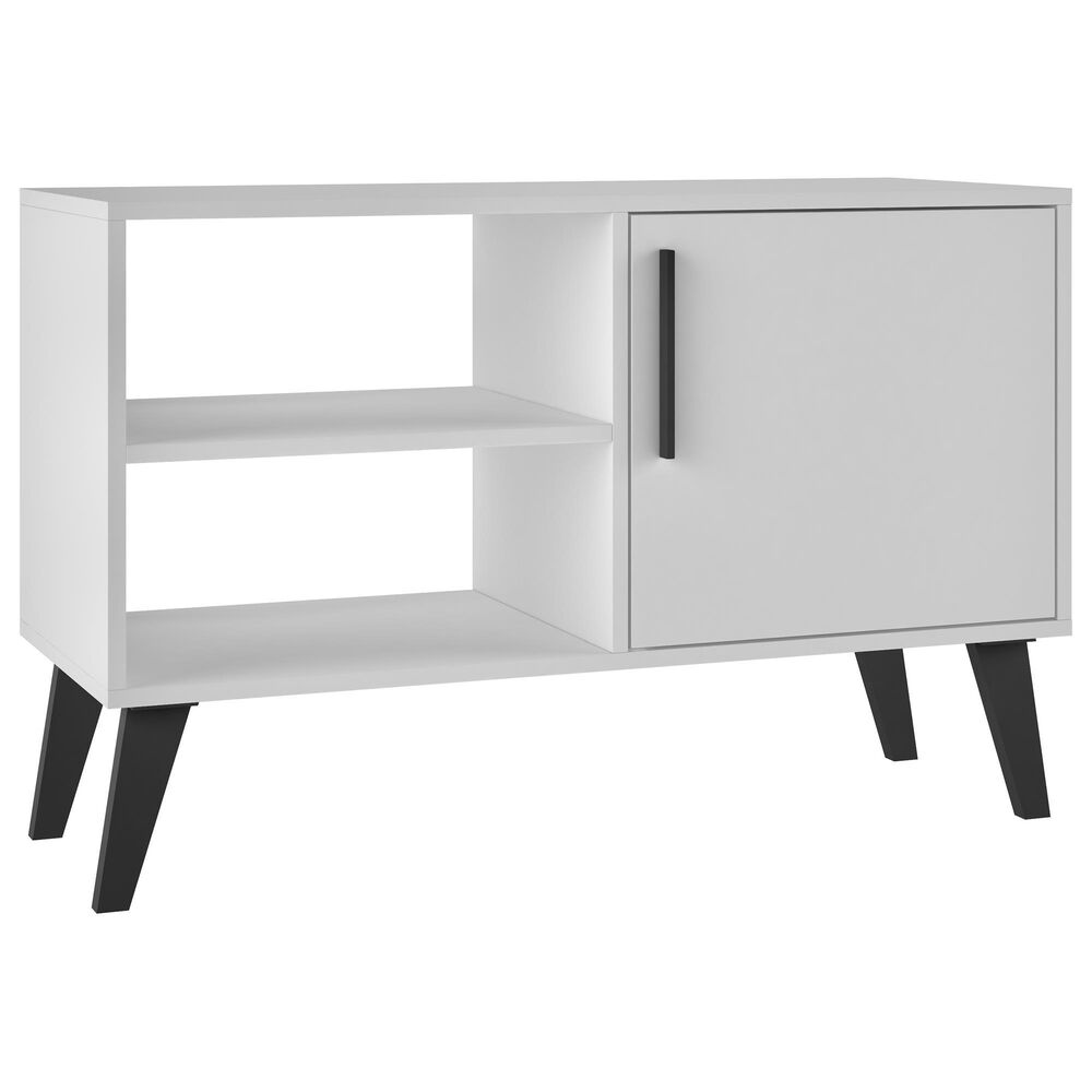 Dayton Amsterdam 35.43" TV Stand in White, , large