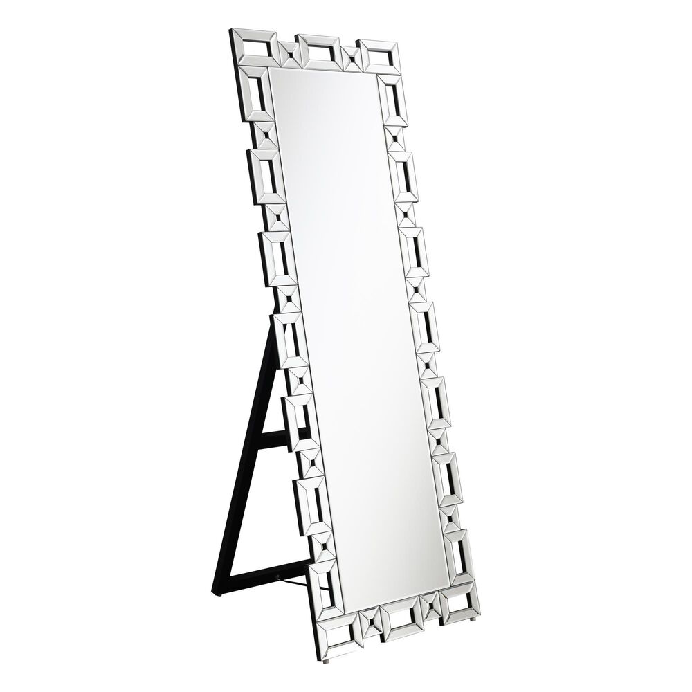 Pacific Landing Cheval Mirror in Clear Mirror Finish, , large