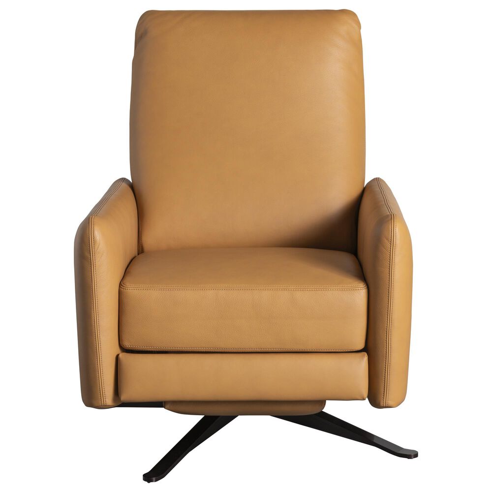 American Leather Blake Manual Recliner in Butterscotch, , large