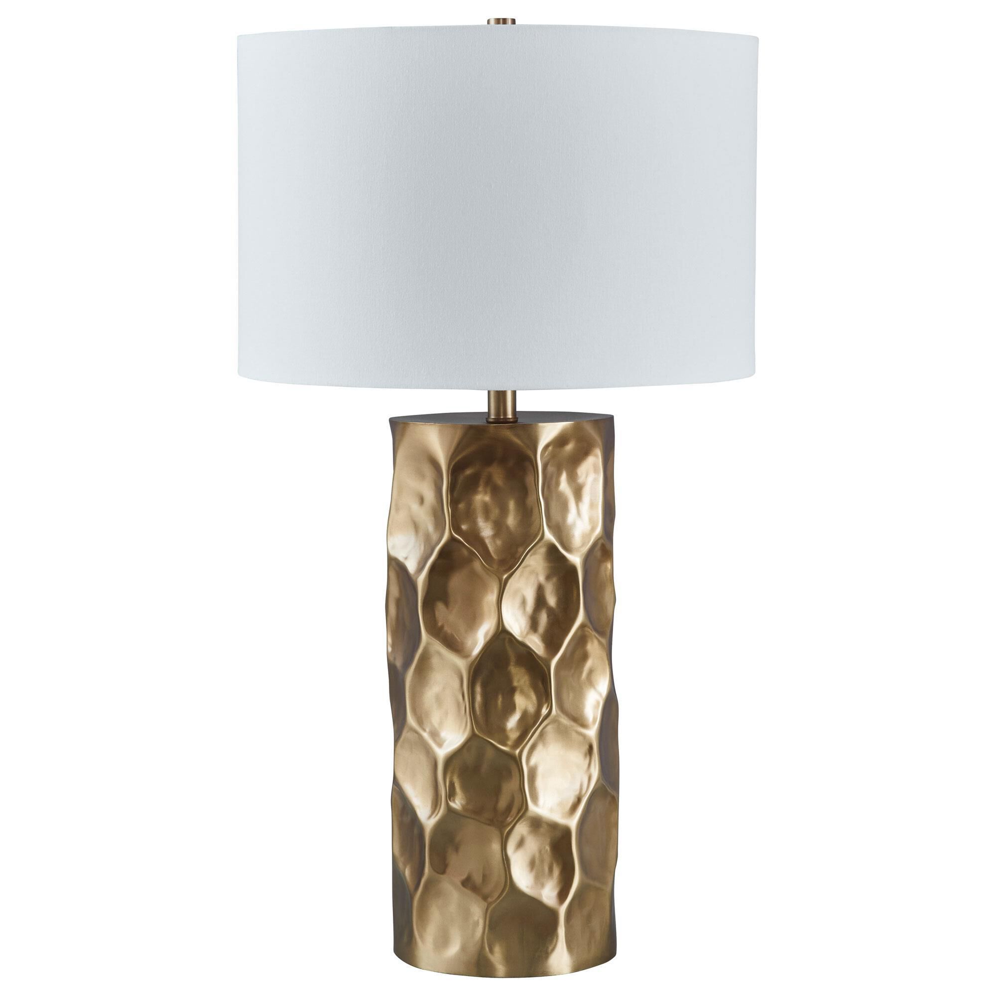Gold statement lamp cheap