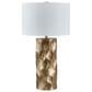 Ashley Marshawn Metal Table Lamp in Gold, , large