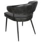 Home Trends & Design Essex Dover Arm Chair in Black, , large