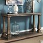 Ashley Johnelle Sofa Table in Weathered Gray, , large