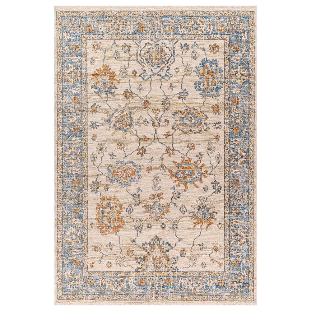 Surya Chicago CHG2311 7&#39;10&quot; Round Light Beige, Slate, Mustard, Black, Blue, Light Grey Area Rug, , large