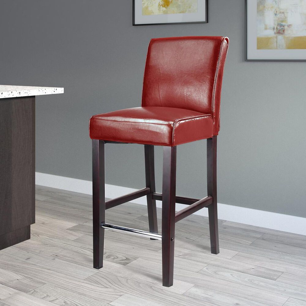 CorLiving Barstool in Red, , large