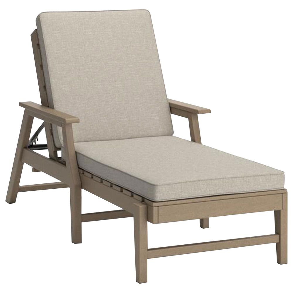 Ashley Grover Beach Chaise Lounge in Driftwood, , large
