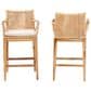 Baxton Studio Storsel Counter Stool in Natural (Set of 2), , large