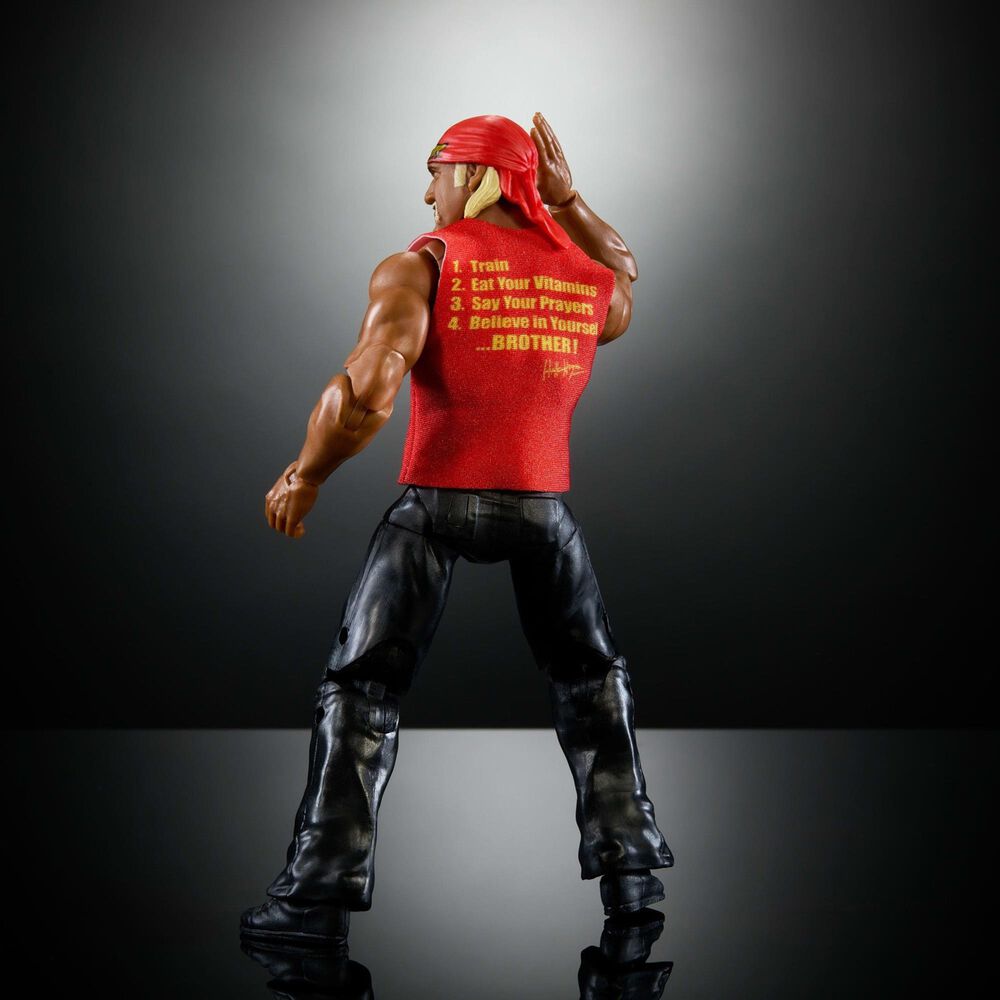 Mattel Elite Premium Live Event Hulk Hogan Action Figure in Multicolor, , large