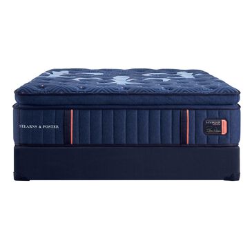 Stearns and Foster Lux Estate Soft Pillow Top Queen Mattress with High Profile Box Spring, , large