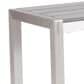 Zuo Modern Metropolitan Bench in Silver/Gray, , large