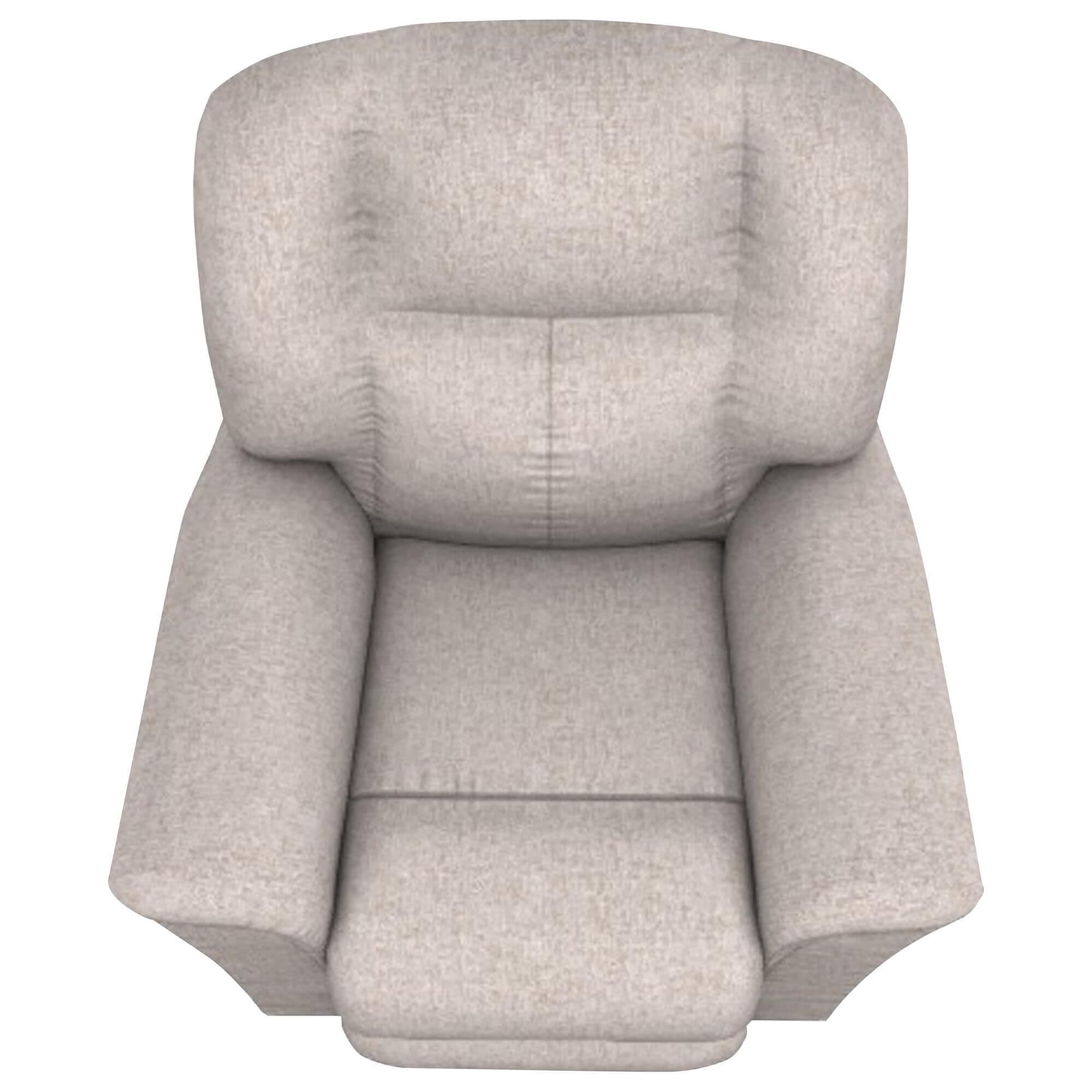 La-Z-Boy Jasper Manual Rocker Recliner with Swivel Base in Lunar Stone
