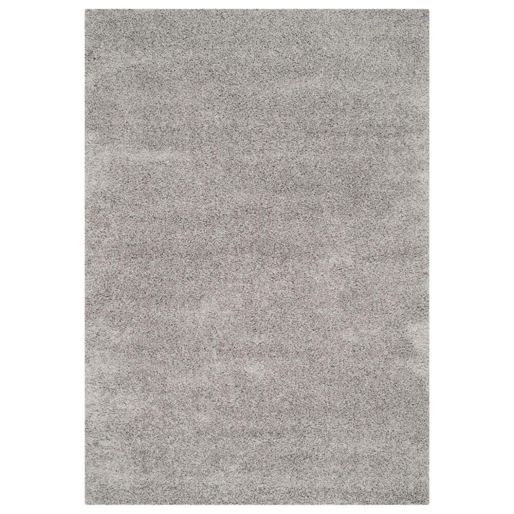 Safavieh Laguna Shag SGL303S 5' x 8' Silver Area Rug, , large