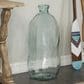 Maple and Jade Spanish Bottle Neck Abstract Decorative Vase in Tinted Light Blue, , large