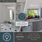 Vaxcel Melrose 1-Light Bathroom Vanity with LED Light in Chrome, , large