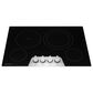 Frigidaire Gallery 30" Electric Cooktop with 4 Element in Stainless Steel and Black, , large