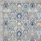 Safavieh Evoke EVK251D-3 3" x 5" Ivory/Grey Area Rug, , large