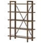 Ashley Roanhowe 2-Piece Desk and Bookcase Set in Brown Oak, , large