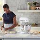 KitchenAid 7 Quart Bowl-Lift Stand Mixer in White and Stainless Steel, , large