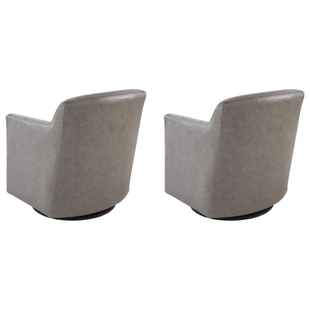 Ashley Bradney Swivel Accent Chair in Fossil (Set of 2), , large