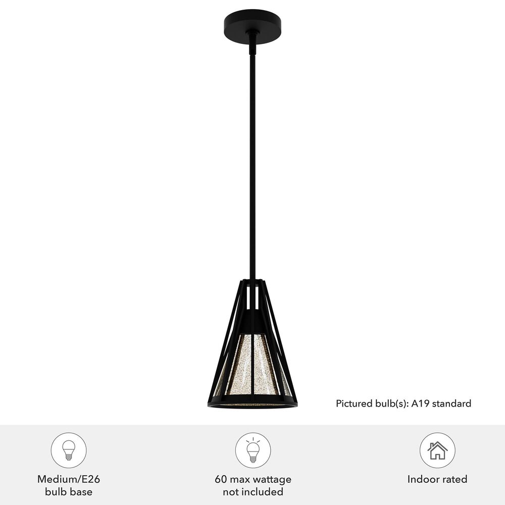 Hunter Rafner 1-Light Mini Pendant in Natural Iron, , large