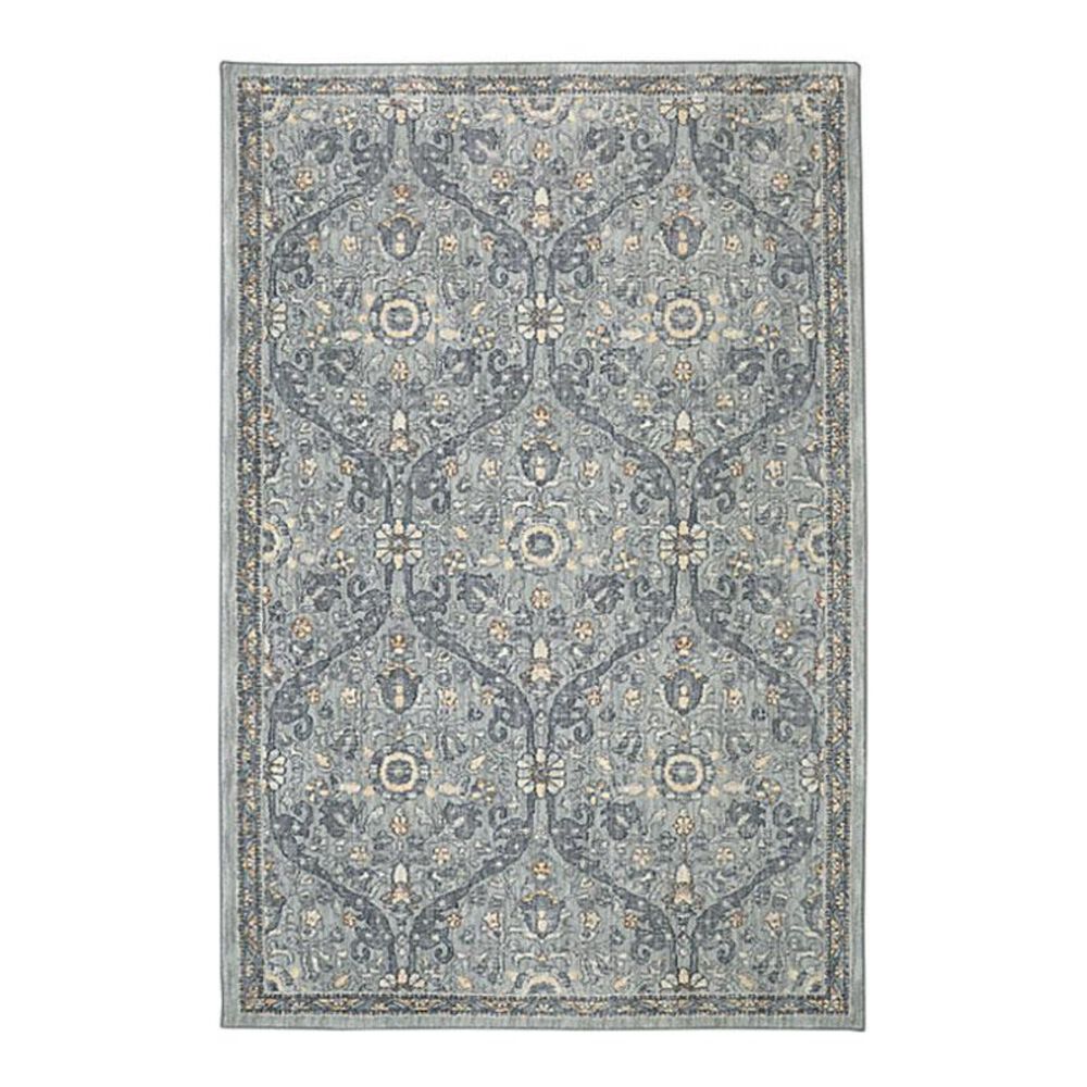Karastan Euphoria Galway 90647 5'3'' x 7'10'' Willow Grey Area Rug, , large