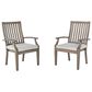 Ashley Rainier Ranch Arm Chair in Brown (Set of 2), , large