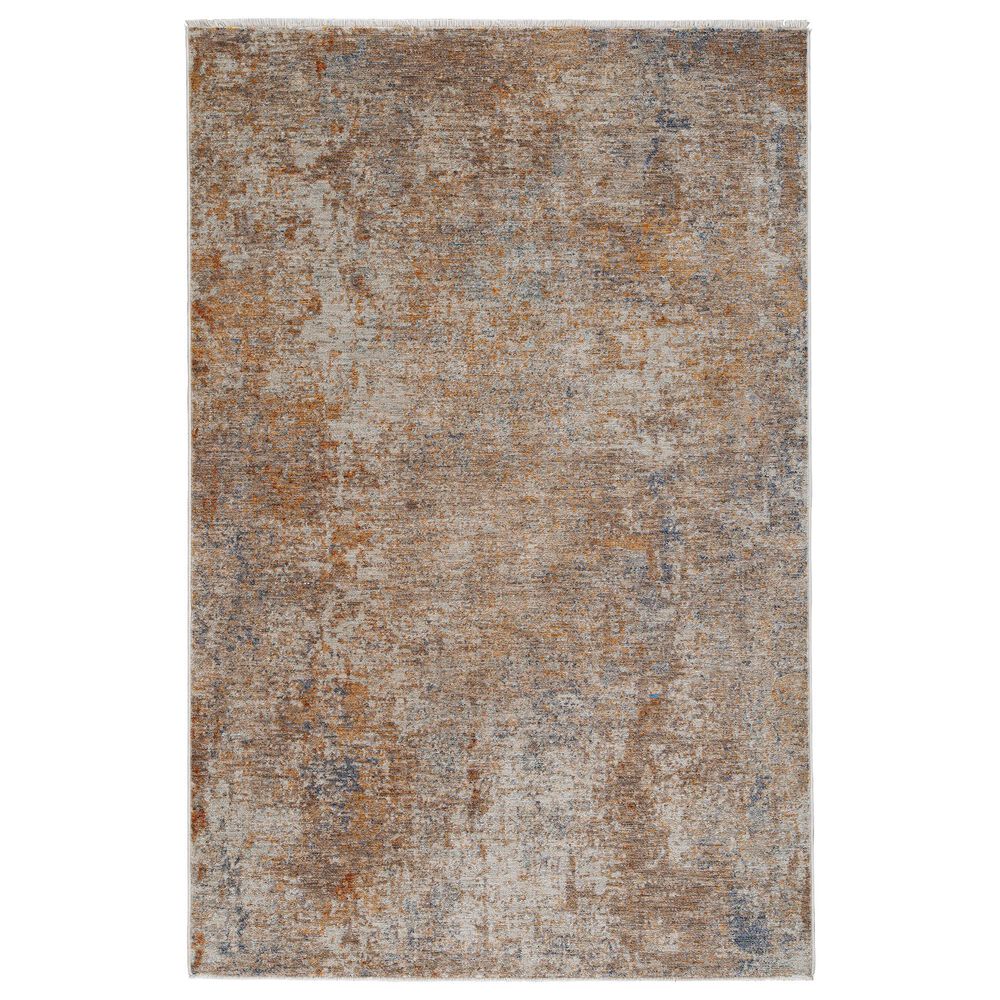 Ashley Mauville 5" x 7"10" Cream, Orange, Brown, Gray and Blue Area Rug, , large