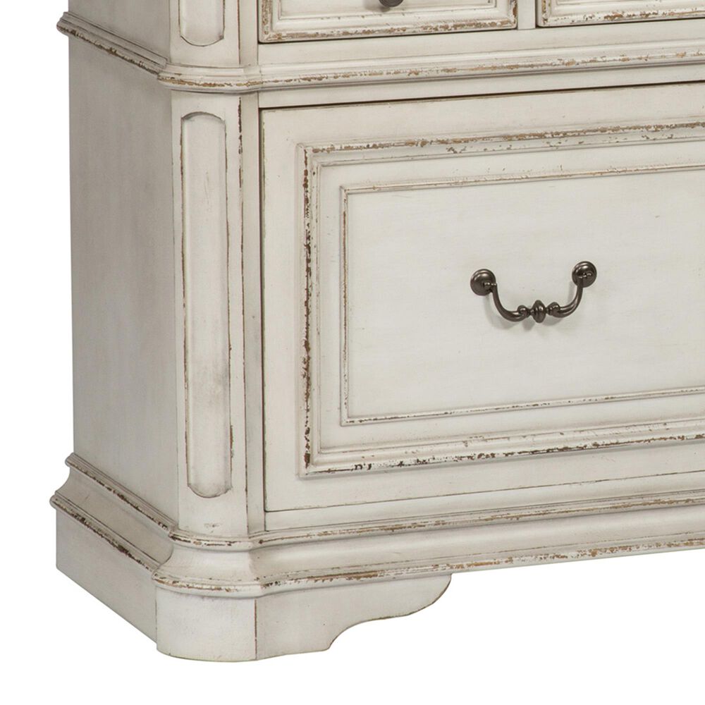 Belle Furnishings Magnolia Manor Credenza in White, , large