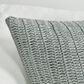 Classic Home Macie 22" Square Throw Pillow in Stone Gray, , large