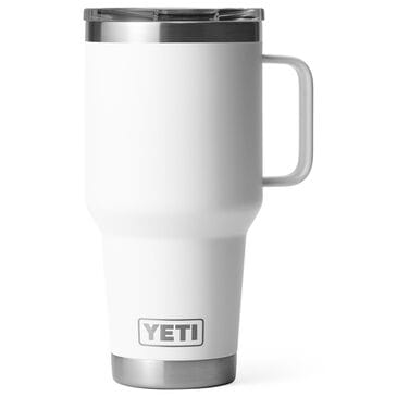 YETI Rambler 30 Oz Travel Mug with StrongHold Lid in White, , large