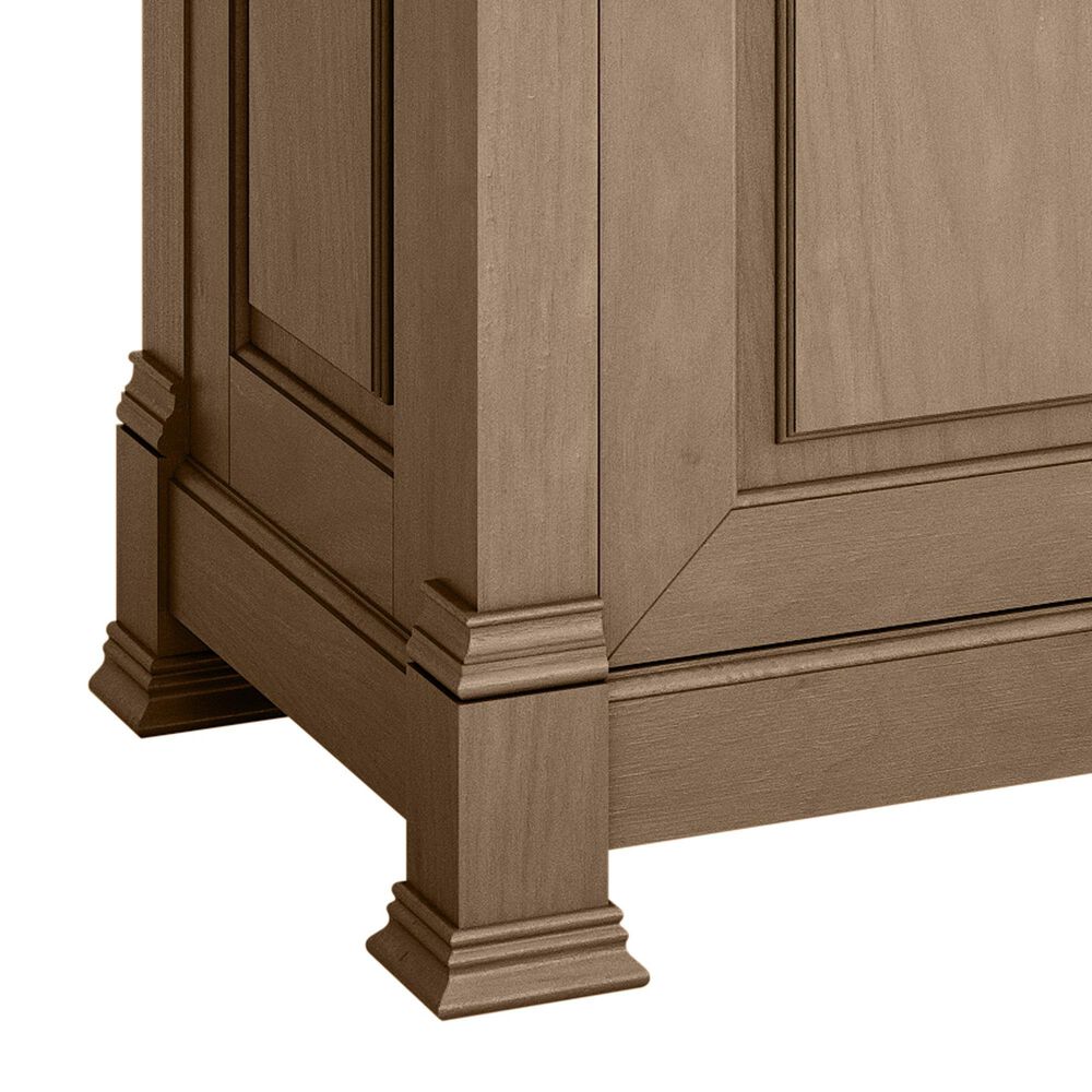 James Martin Vanities Brookfield 60&quot; Double Bathroom Vanity Cabinet in Pecan, , large