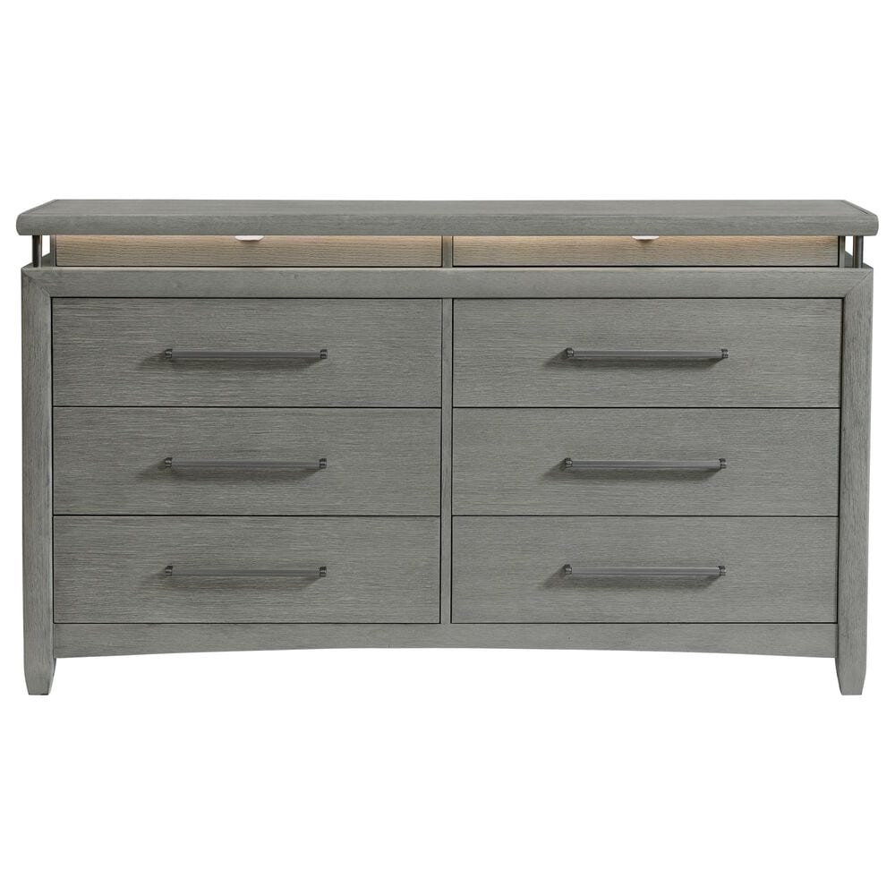 Davis International Cameron 8-Drawer Dresser in Gray, , large