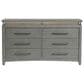 Davis International Cameron 8-Drawer Dresser in Gray, , large