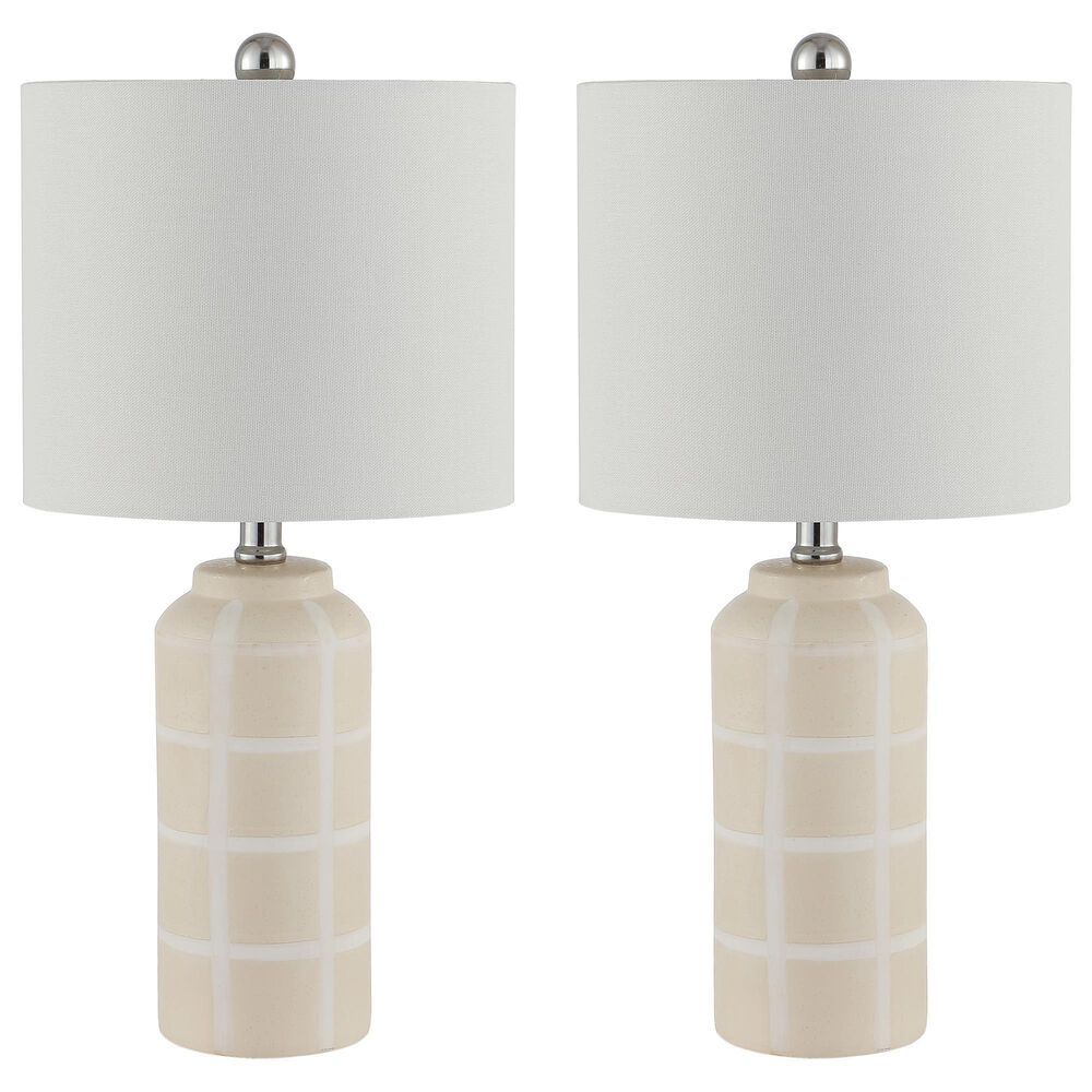 Safavieh Rhett Table Lamp in Ivory (Set of 2), , large