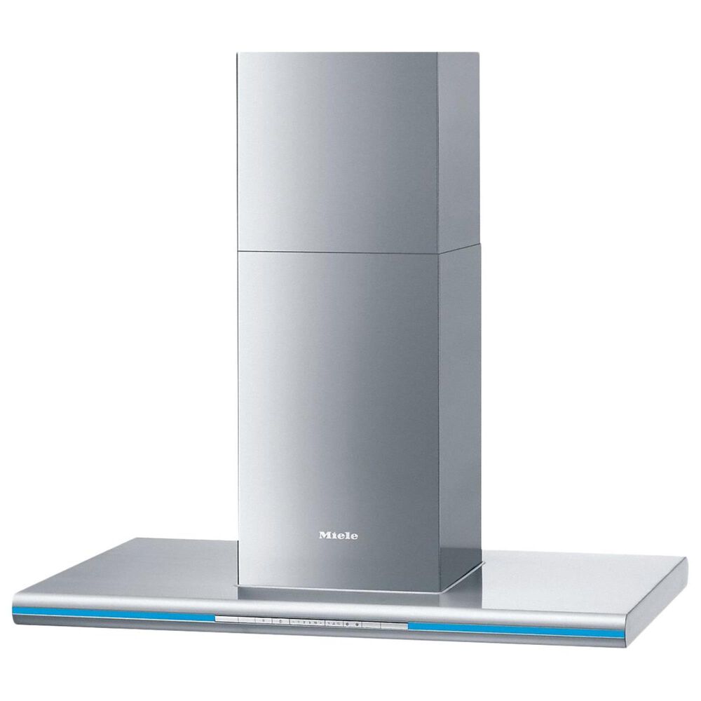 Miele 36" Island Mount Ducted Hood in Stainless Steel, , large