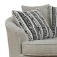 Ashley Calnita Oversized Swivel Accent Chair in Sisal, , large