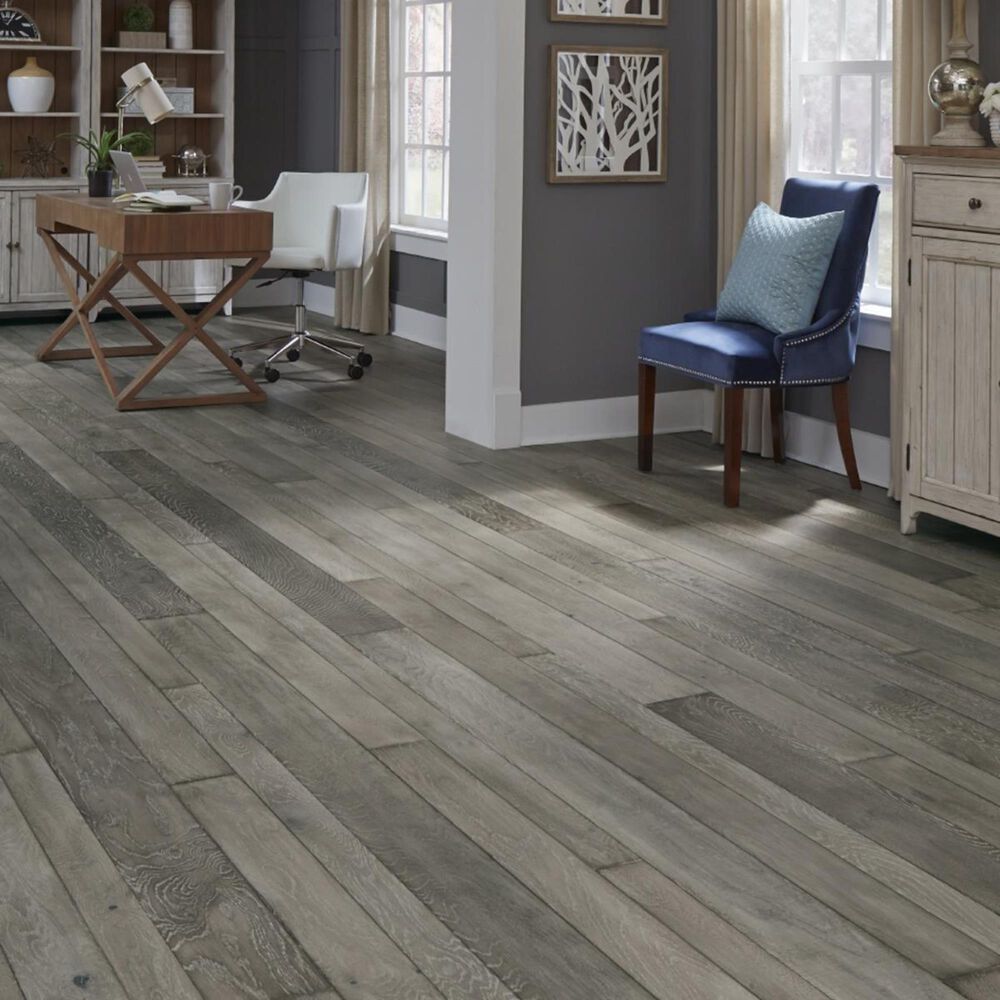 Mannington Cider Mill Steel Oak Hand Scraped Hardwood, , large