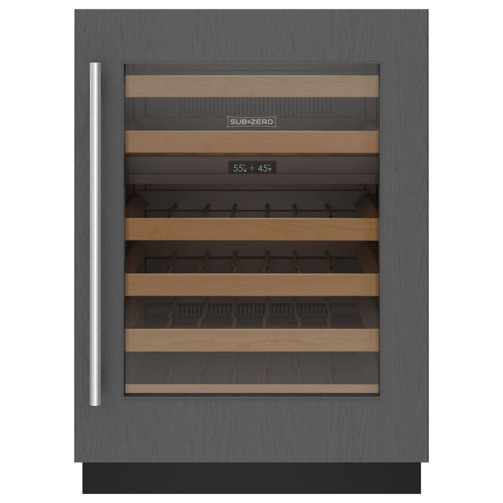 Sub Zero 24" Undercounter Right Hinge Wine Storage in Panel Ready, , large