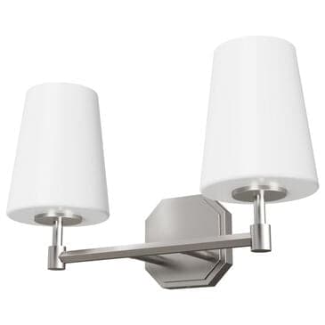 Hunter Nolita 2-Light Vanity in Brushed Nickel, , large