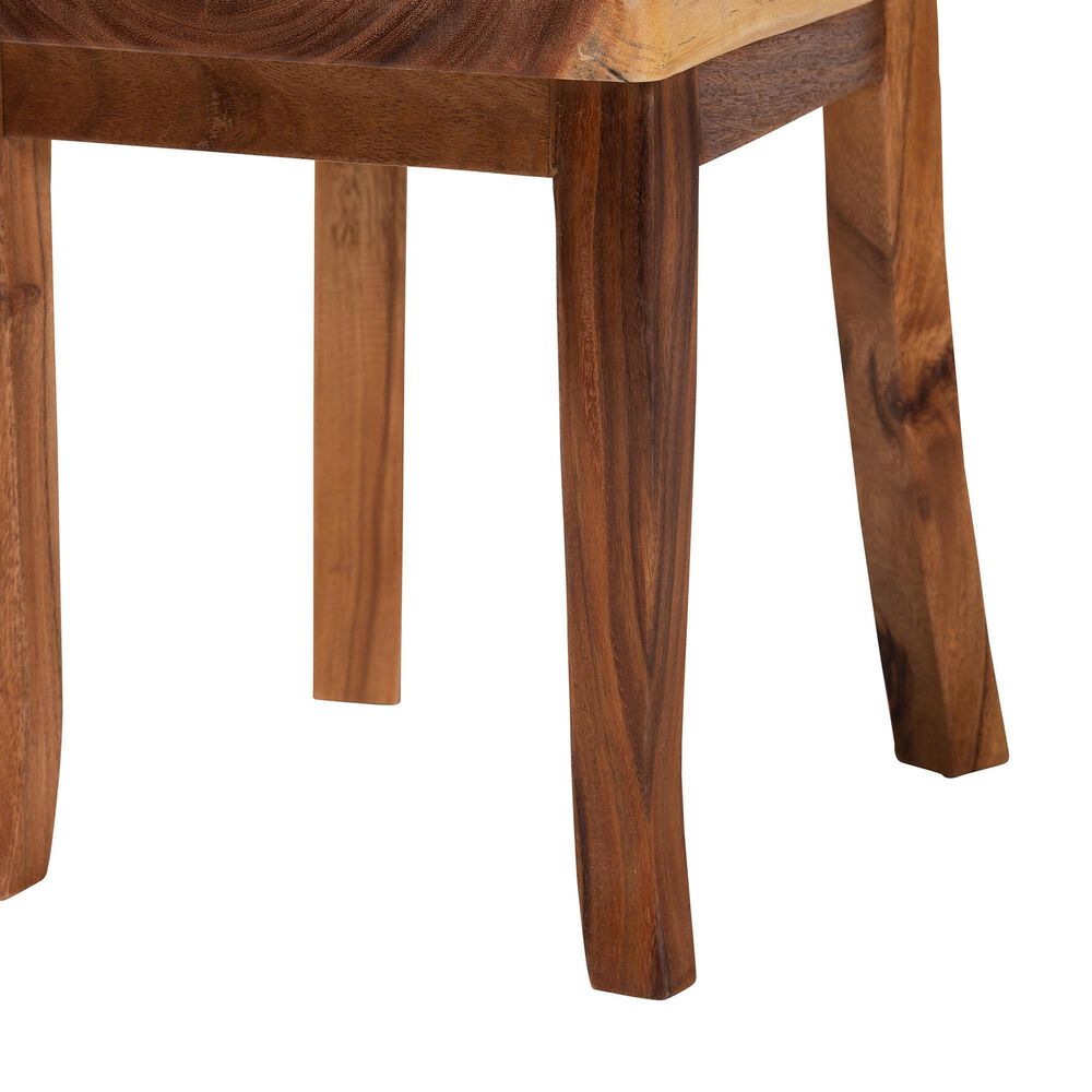 Baxton Studio Luan Side Chair in Natural Brown, , large
