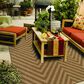 Oriental Weavers Karavia 1330X 7"10" x 10"10" Tan Outdoor Rug, , large